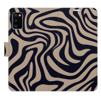 iSaprio Flip pouzdro Zebra Black 02 pro Samsung Galaxy A41