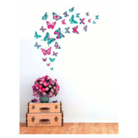 Dekorační nálepka na zeď motýly