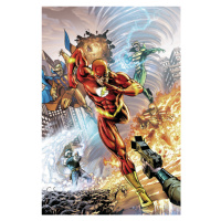 Umělecký tisk The Flash and the villains, (26.7 x 40 cm)