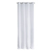 Dekorační vzorovaná záclona s kroužky PAULA bílá/stříbrná 140x250 cm (cena za 1 kus) MyBestHome