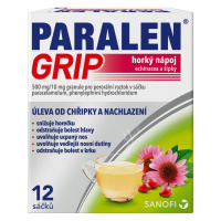 Paralen Grip Horký nápoj echinacea a šípky 12 sáčků