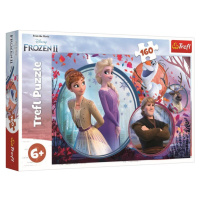 Trefl Puzzle Frozen 2 - Sesterské dobrodružství / 160 dílků