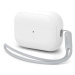 Spigen Case Silicone Fit White + Strap Gray AirPods Pro (2nd Gen)