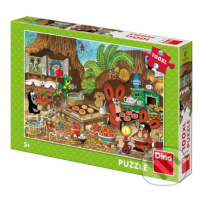 Krtek v kuchyni - puzzle z kategorie Multi puzzle