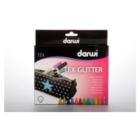 DARWI TEX GLITTER fixy na textil  sada 12 x 6 ml DAVER, spol. s r.o.