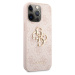 Zadní kryt Guess Big 4G Metal Logo Case pro Apple iPhone 13 Pro, růžová