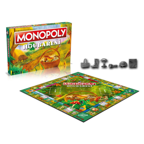 Monopoly Houbaření CZ - společenská hra - Alltoys