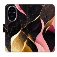 iSaprio Flip pouzdro Gold Pink Marble 02 pro Honor 200