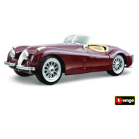 Bburago 1:24 Jaguar XK 120 Roadster (1951) Red