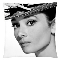 Polštář Audrey Hepburn 03 Mybesthome 40x40 cm Varianta: Povlak na polštář, 40x40 cm