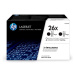 HP 26X Black 2-pack LJ Toner Cartridge Černá