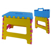 MAKRO - Židle dětská, modrá, žlutá