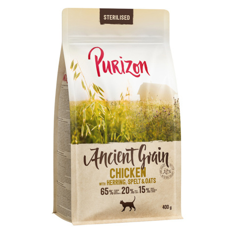 Purizon Adult Ancient Grain Sterilised s kuřecím a rybou - 400 g