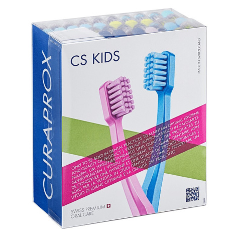 Curaprox CS 5500 Kids zubní dětský kartáček (4-12let) BOX, 36ks