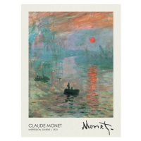 Obrazová reprodukce Impression, Sunrise (1872), Claude Monet, 30 × 40 cm