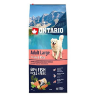 Ontario Adult Large Fish & Rice 12 kg