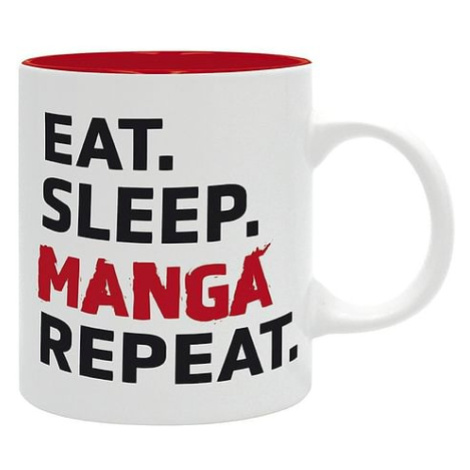 Hrnek Manga - Eat, sleep, manga, repeat ABY STYLE