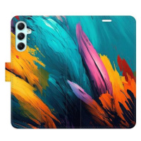 iSaprio flip pouzdro Orange Paint 02 pro Samsung Galaxy A34 5G