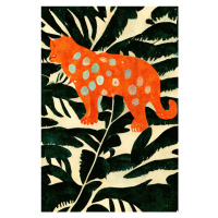 Ilustrace Tiger In The Jungle, Treechild, 26.7 × 40 cm