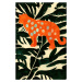 Ilustrace Tiger In The Jungle, Treechild, 26.7 × 40 cm