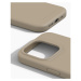 iDeal Of Sweden silikonový zadní kryt iPhone 15 Pro béžový