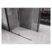 MEXEN/S Velar sprchový kout 160 x 70, transparent, černá 871-160-070-01-70