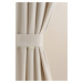 Dekorační terasový závěs s kroužky TARAS světle béžová 180x250 cm (cena za 1 kus) MyBestHome