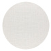 Dywany Łuszczów Kusový koberec Timo 6272 White kruh – na ven i na doma - 150x150 (průměr) kruh c
