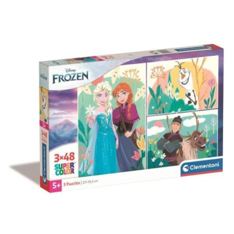 Clementoni Puzzle 3x48 dílků Frozen. Frozen