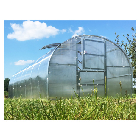 Zahradní skleník Gardentec Kompakt 8 x 3 m, 4 mm GU4294458 Gutta