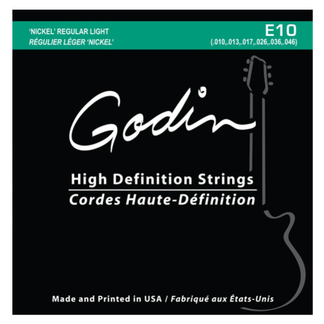 Godin E-10 Electric High-Definition Strings