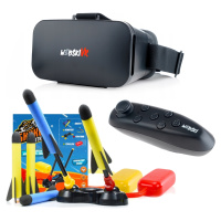 Brýle Vr 3D 360 Stupňů+gamepad+ Pneumatický Raketomet