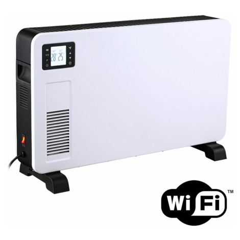 Solight horkovzdušný konvektor 2300W, WiFi, LCD, ventilátor, časovač, nastavitelný termostat KP0