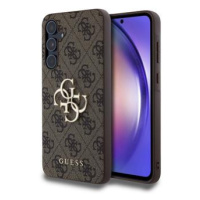 Guess hard kryt na Samsung Galaxy A55 5G Hnědý 4G Big Metal Logo