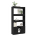 vidaXL Skříň highboard černá 92 x 33 x 180 cm kompozitní dřevo