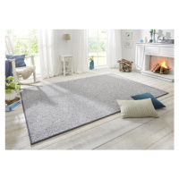 BT Carpet - Hanse Home koberce Ložnicová sada Wolly 102840 Grey Rozměry koberců: 2 díly: 67x140,