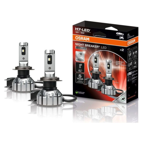 Autožárovky LED diodové Osram Night Breaker Smart H7 12V 16W PX26d ...