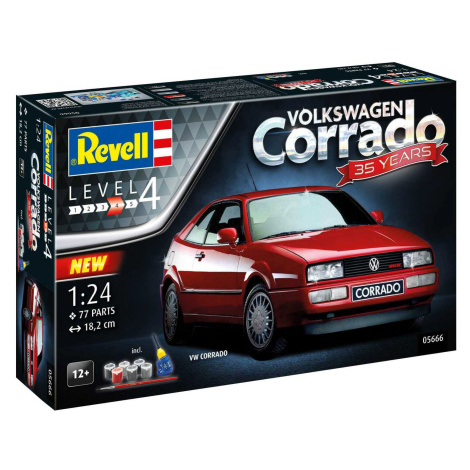 Gift-Set auto 05666 - 35 Years "VW Corrado" (1:24) Revell