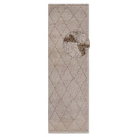 Béžový běhoun 80x240 cm Perrotin Beige – Elle Decoration