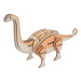 Woodcraft Dřevěné 3D puzzle Brontosaurus