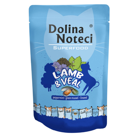 Výhodné balení Dolina Noteci Superfood 20 × 85 g - telecí a jehněčí