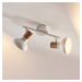 Lindby 2zdrojové stropní bodové osvětlení Fridolin, bílé