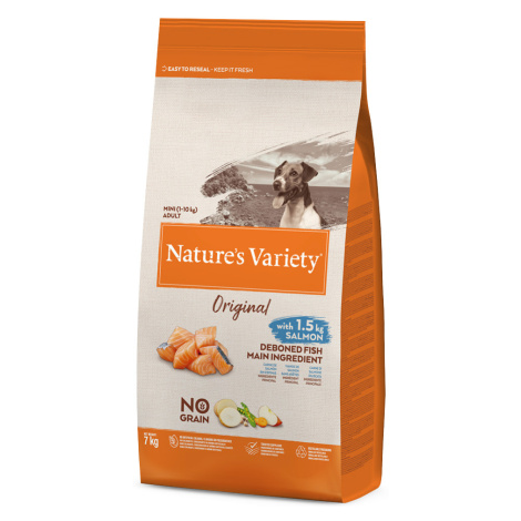 Nature's Variety Original No Grain Mini Adult losos - 7 kg Nature’s Variety