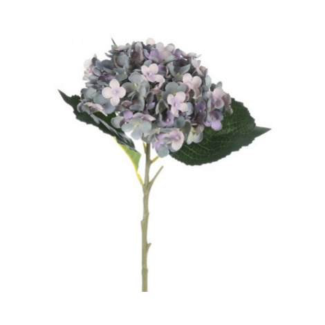 Umělá kytice Hortenzie 50 cm, modrá Asko
