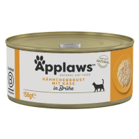 Applaws Cat kuřecí prsa a sýr 24 × 156 g