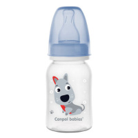 CANPOL BABIES Láhev s potiskem HAPPY ANIMALS 120 ml