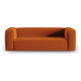 Oranžová sametová pohovka 200 cm Mackay – Cosmopolitan Design