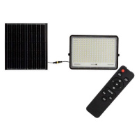 LED Venkovní solární reflektor LED/30W/3,2V 6400K černá + DO