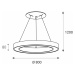 LED2 SATURN 80 P-Z, B 80W 2CCT 3000K/4000K - DALI/PUSH - stmívatelné 3270853D