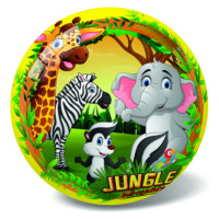 Míč zvířátka z jungle 14 cm